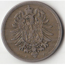 GERMANIA  10 Pfennig 1875 Zecca A